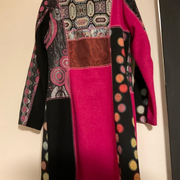 It’s a techno colored dream coat…size medium - Picture 3 of 5